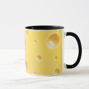 Mug Texture jaune de fromage suisse