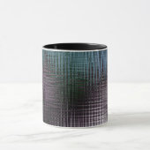 Mug texture liquide Abstraite verre glacé glacé m (Centre)