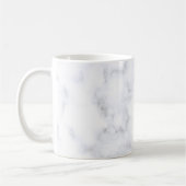 Mug Texture Marbre blanc (Gauche)