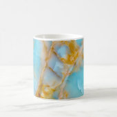 Mug Texture marbré, intérieur onyx coloré. (Centre)