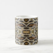 Mug Texture Motif de la peau de serpent (Centre)