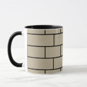 Mug Texture murale en briques (Gauche)