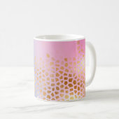 Mug Texture or : dégradé abstrait arrière - plan (Devant droit)