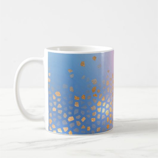 Mug Texture or : dégradé abstrait arrière - plan (Gauche)