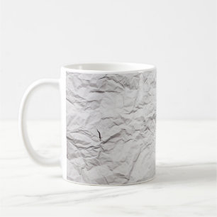 Mug Texture papier broyée, arrière - plan détaillé.