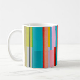 Mug Texture papier - design arrière - plan coloré