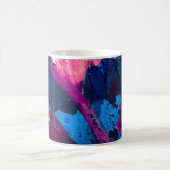 Mug Texture peinte artistique, décoration moderne. (Centre)