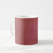 Mug texture rouge Arrière - plan abstraite (Devant gauche)