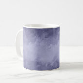Mug Texture sélénium bleu acrylique (Devant gauche)