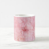 Mug Texture vintage scrapbook rose (Centre)