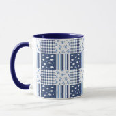 Mug Textures Bleus (Gauche)
