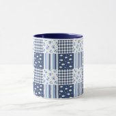 Mug Textures Bleus (Centre)