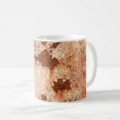 Mug Textures de rouille : arrière - plan de surface pa (Devant droit)