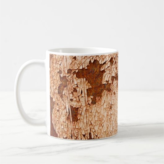 Mug Textures de rouille : arrière - plan de surface pa (Gauche)