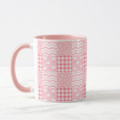 Mug Textures roses (Gauche)