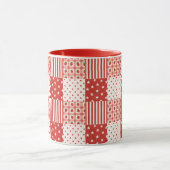 Mug Textures Rouges (Centre)