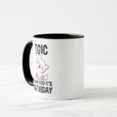 Mug TGIC Thank God It's Caturday (Devant gauche)