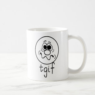 Mug TGIF blanc