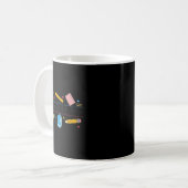 Mug Tgif Teacher Alphabet Kindergarten Teacher Appreci (Devant gauche)