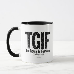 Mug TGIF : The Goalie is Fantastique (hockey sur gazon