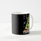 Mug Th Cute Frog Christmas Tree Pajama Matching Costum (Devant droit)