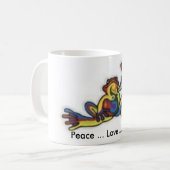 Mug th_frogg, café d'amour de paix…… (Devant gauche)