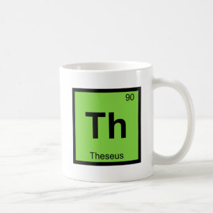 Mug Th - Thésée Chimie Grecque Tableau Périodique