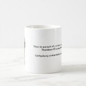 Mug Thaddeus Stevens et la citation de Stevens (Centre)