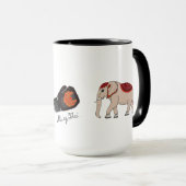 Mug thaï. (Devant droit)