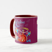 Mug Thai nouvel an éclat magenta (Devant gauche)