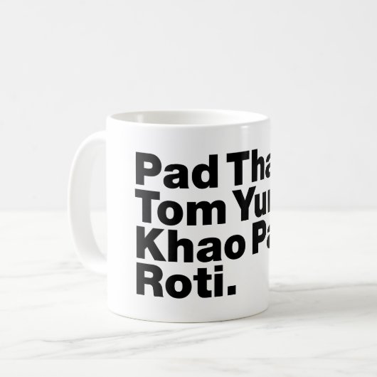 Mug Thai Street Food (Devant gauche)