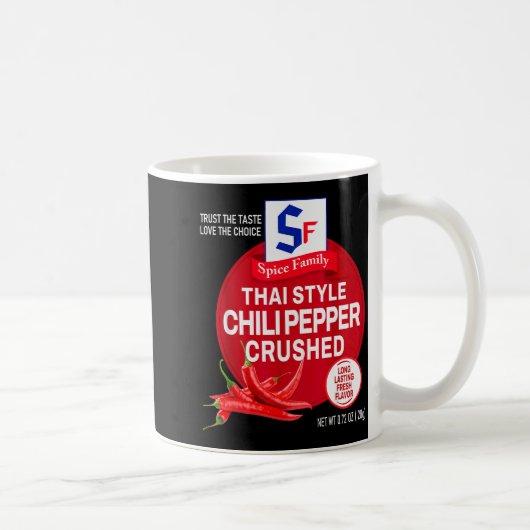 Mug Thai Style Chili Pepper Crushed Halloween Sce Cost (Droite)