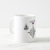 Mug Thai Yantra pour Fortune Enhancement (Devant gauche)
