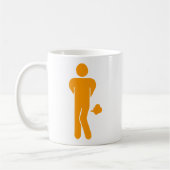 Mug THAÏE NOURRITURE PEUT ÊTRE ÉPICÉE ⚠ Drôle Signe :  (Gauche)