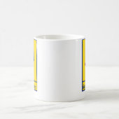 Mug ⚠ thaïlandais de signe de ⚠ de toilette de (Centre)