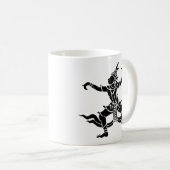 Mug ⚠ thaïlandais de signe de la Thaïlande de ⚠ de (Devant droit)