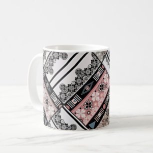 Mug Thaillow Tribal ethno traditionnel géométrique