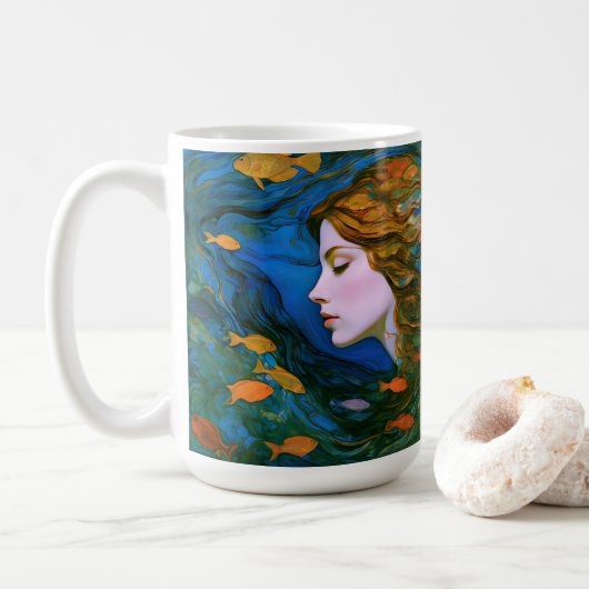 Mug "Thalassa" - Les Femmes Dans L'Eau (Avec donut)