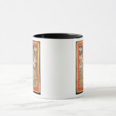 Mug Thangka du paradis d'Amitabha (Centre)