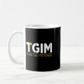Mug Thank God, It's Monday_ A Funny Twist On Workplace (Gauche)