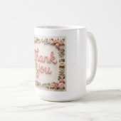 Mug Thank you (Devant droit)