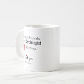Mug Thank You Cardiologist — Custom Name (Devant gauche)