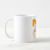 Mug Thank You for Showing Up - Valentine's Day Gift (Gauche)