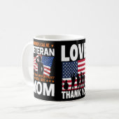 Mug Thank You for Your Service: Veterans Day 2025  (Devant gauche)