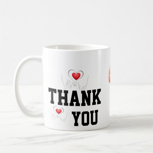 Mug Thank You Many Thanks With Thanks Sincere Thanks T (Gauche)