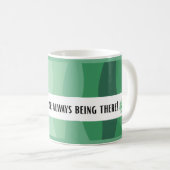 Mug Thank you Nurse - Green Theme (Devant droit)