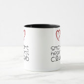 Mug Thank You Teacher Personalized Heart Frame Design (Centre)