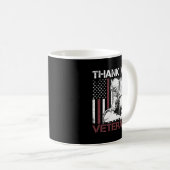 Mug Thank You Veterans shirts Proud Veteran Day Dad Gr (Devant droit)