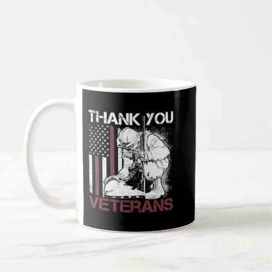 Mug Thank You Veterans shirts Proud Veteran Day Dad Gr (Gauche)