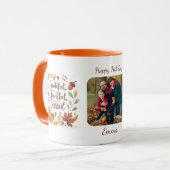 Mug Thankful Grateful Blessed Thanksgiving Photo (Devant gauche)